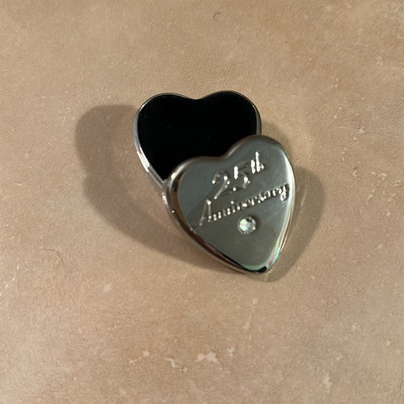 Accessories - 25th Wedding Anniversary Ring/Trinket Container